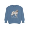 Leonberger Sweatshirt, Blue Jean, front view