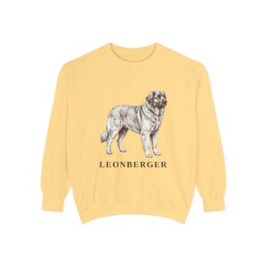 Leonberger Sweatshirt, Butter, front view