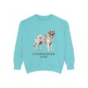 Leonberger Dad Sweatshirt, Chalky Mint, front view