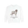 Leonberger Dad Sweatshirt, White, front view