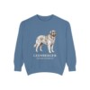 Leonberger Latin Sweatshirt, Blue Jean, front view