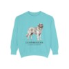 Leonberger Latin Sweatshirt, Chalky Mint, front view