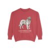 Leonberger Latin Sweatshirt, Crimson, front view