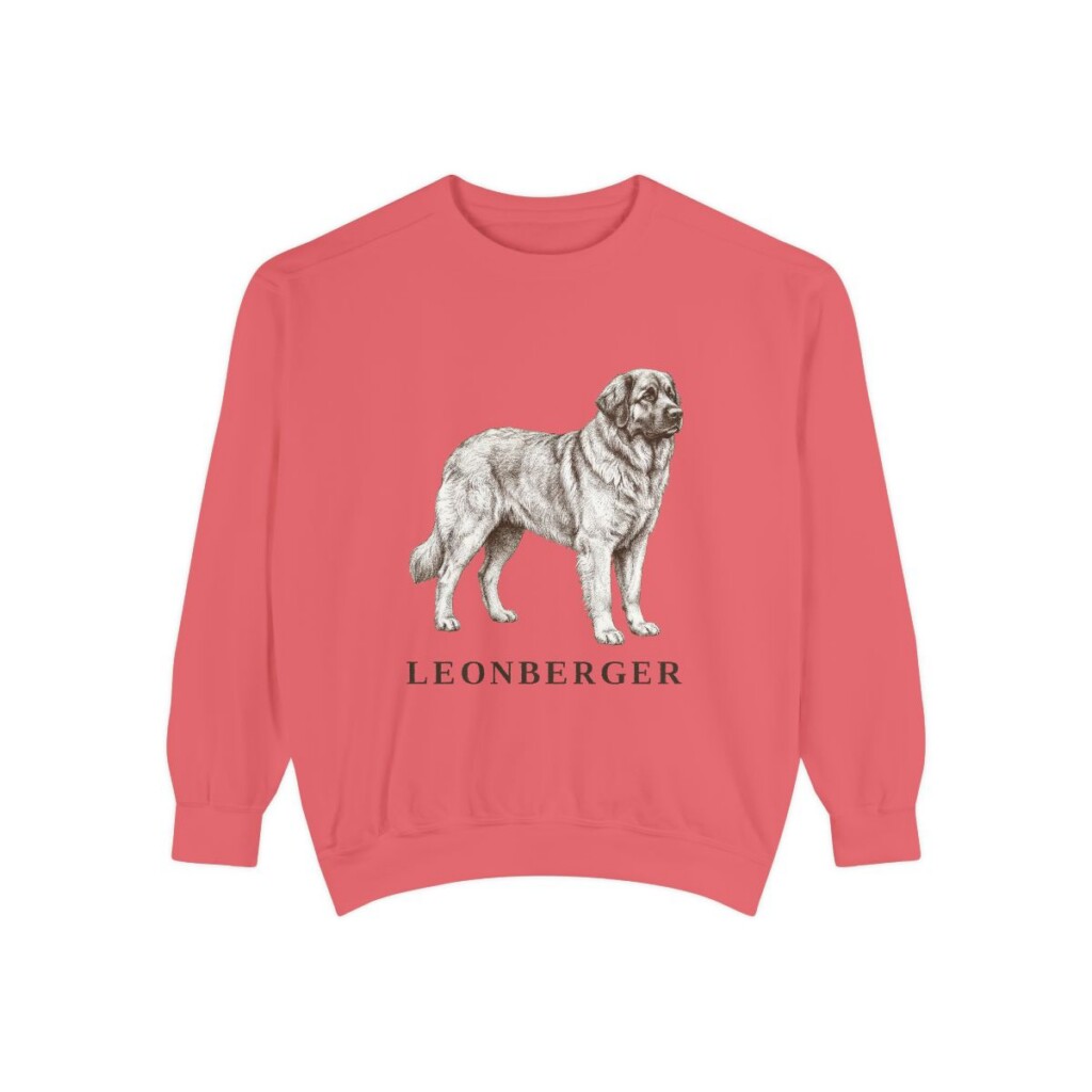Leonberger Sweatshirt, Watermelon, front view