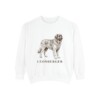 Leonberger Sweatshirt, White, front view