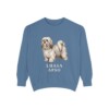 Lhasa Apso Sweatshirt, Blue Jean, front view