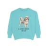 lowchen-sweatshirt-dad-chalky-mint Lowchen Dad Sweatshirt, Chalky Mint, front view