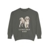 lowchen-sweatshirt-dad-pepper Lowchen Dad Sweatshirt, Pepper, front view