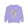 lowchen-sweatshirt-dad-violet Lowchen Dad Sweatshirt, Violet, front view