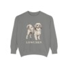 Lowchen Sweatshirt, Grey, front view