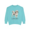 Lowchen Latin Sweatshirt, Chalky Mint, front view