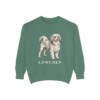 Lowchen Sweatshirt, Light Green, front view