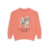Lowchen Mom Sweatshirt, Terracotta, front view
