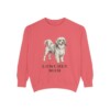 Lowchen Mom Sweatshirt, Watermelon, front view