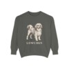 Lowchen Sweatshirt, Pepper, front view
