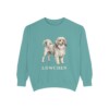 Lowchen Sweatshirt, Seafoam, front view