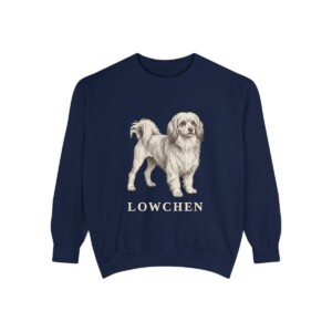 Lowchen Sweatshirt, True Navy, front view