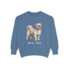 Mal-Shi Sweatshirt, Blue Jean, front view