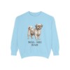 mal-shi-sweatshirt-dad-chambray Mal-Shi Dad Sweatshirt, Chambray, front view
