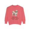 Mal-Shi Humor Sweatshirt, Watermelon, front view