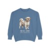 Mal-Shi Latin Sweatshirt, Blue Jean, front view