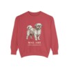 Mal-Shi Latin Sweatshirt, Crimson, front view
