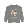 Mal-Shi Latin Sweatshirt, Grey, front view