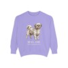 Mal-Shi Latin Sweatshirt, Violet, front view