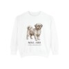 Mal-Shi Latin Sweatshirt, White, front view