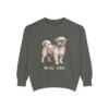Mal-Shi Sweatshirt, Pepper, front view