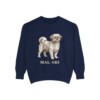 Mal-Shi Sweatshirt, True Navy, front view