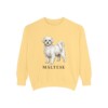 Maltese Sweatshirt, Butter, front view