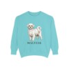 Maltese Sweatshirt, Chalky Mint, front view