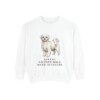 Maltese Humor Sweatshirt, White, front view
