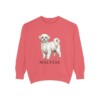 Maltese Sweatshirt, Watermelon, front view