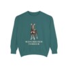Manchester Terrier Sweatshirt, Blue Spruce, front view