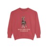 Manchester Terrier Sweatshirt, Crimson, front view