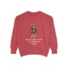 Manchester Terrier Dad Sweatshirt, Crimson, front view