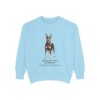 Manchester Terrier Latin Sweatshirt, Chambray, front view