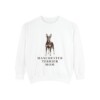 manchester-terrier-sweatshirt-mom-white Manchester Terrier Mom Sweatshirt, White, front view