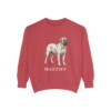 Mastiff Sweatshirt, Crimson, front view