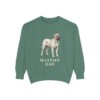 Mastiff Dad Sweatshirt, Light Green, front view