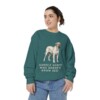 Mastiff Humor Sweatshirt, Blue Spruce, person 2 front