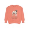 Mastiff Humor Sweatshirt, Terracotta, front view