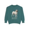 mastiff-sweatshirt-latin-blue-spruce Mastiff Latin Sweatshirt, Blue Spruce, front view