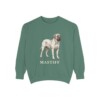 Mastiff Sweatshirt, Light Green, front view