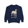 Mastiff Sweatshirt, True Navy, front view