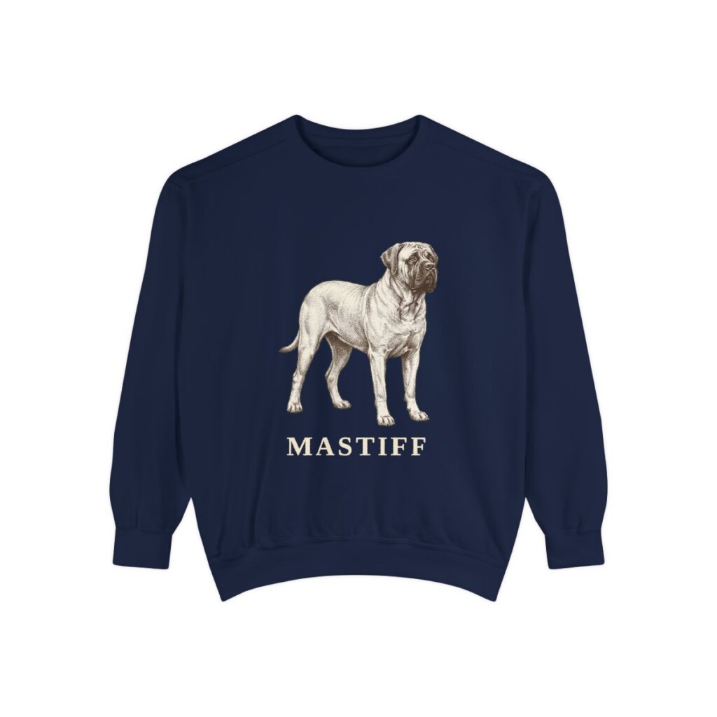 Mastiff Sweatshirt, True Navy, front view