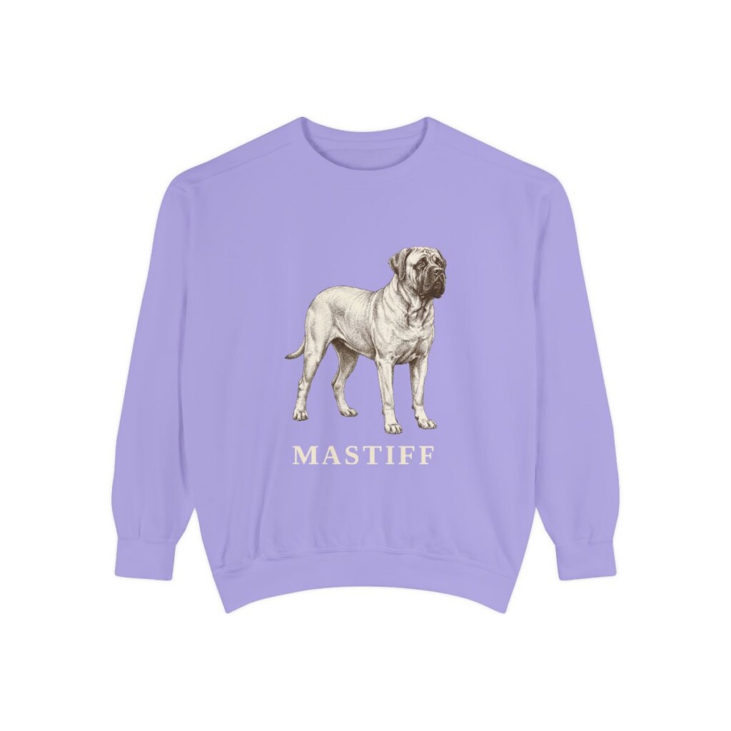 Mastiff Sweatshirt, Violet, front view