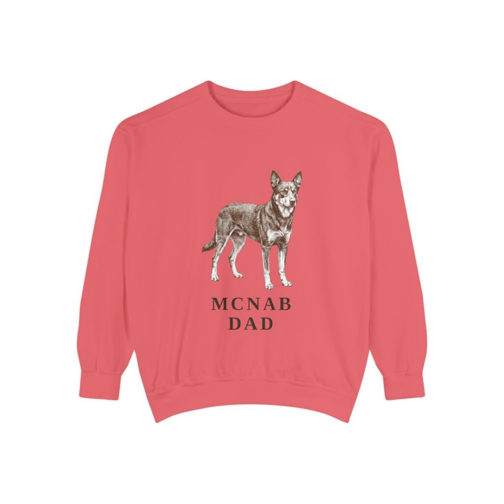 McNab Dad Sweatshirt, Watermelon, front view